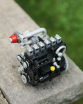 Cummins 6BT 5.9 turbo compound diesel engine model lego