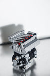 Audi VW Vr6 6 cylinder 3.2 lego engine model side view